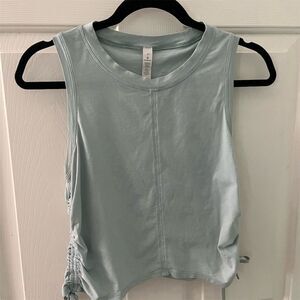 Lululemon Cinch It Up Tank Top Hazy Jade